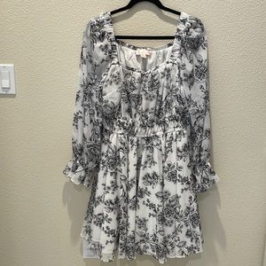 Rachel Parcell floral dress